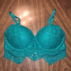 Small PINK Victoria’s Secret Teal Bralette